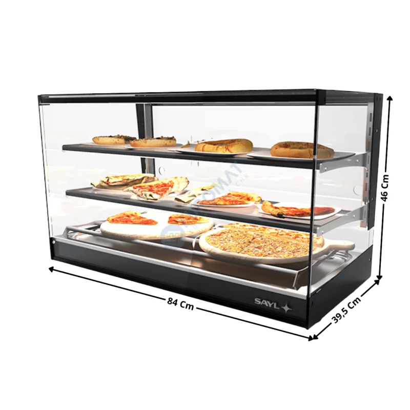 Vente Flash Vitrine Chauffante à Poser 84 Cm – Série Premium | CLO24S2 | SAYL