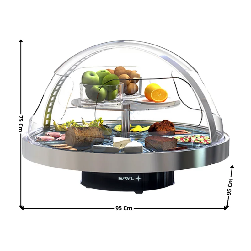 Dernière Chance Buffet Réfrigéré de Comptoir 360° – Série Premium | BUF360 | SAYL
