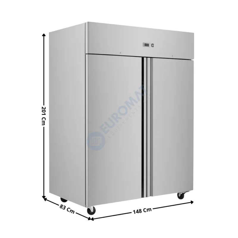 Top Vente Armoire réfrigérée 1333 L. – 2 portes pleines GN2/1 – ECO Series | THL1410TNEC | SKYRAINBOW