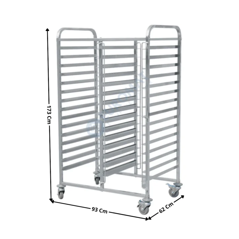 Certifié Echelle inox 30 niveaux 400x600 – Série Economique | THTR215S | SKYRAINBOW