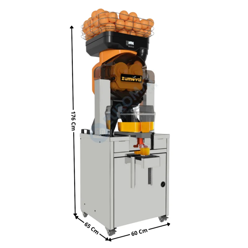Presse-agrume 45 Pcs / Minutes – Chargement Automatique – Avec Support / Réservoir Réfrigérée | FASTTOPF | ZUMOVAL Petit Prix
