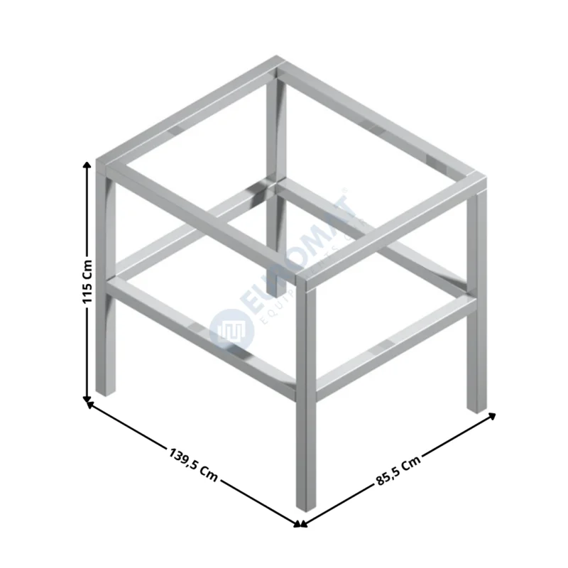 Support pour Four à pizza VESUVIO 105x70 – Hauteur 115 Cm | 28010230 | SIRMAN Prix Promo