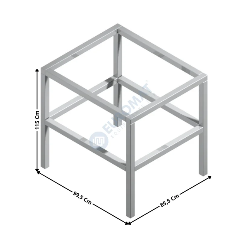 Support pour Four à pizza VESUVIO 70x70 – Hauteur 115 Cm | 28010210 | SIRMAN Achat Immédiat