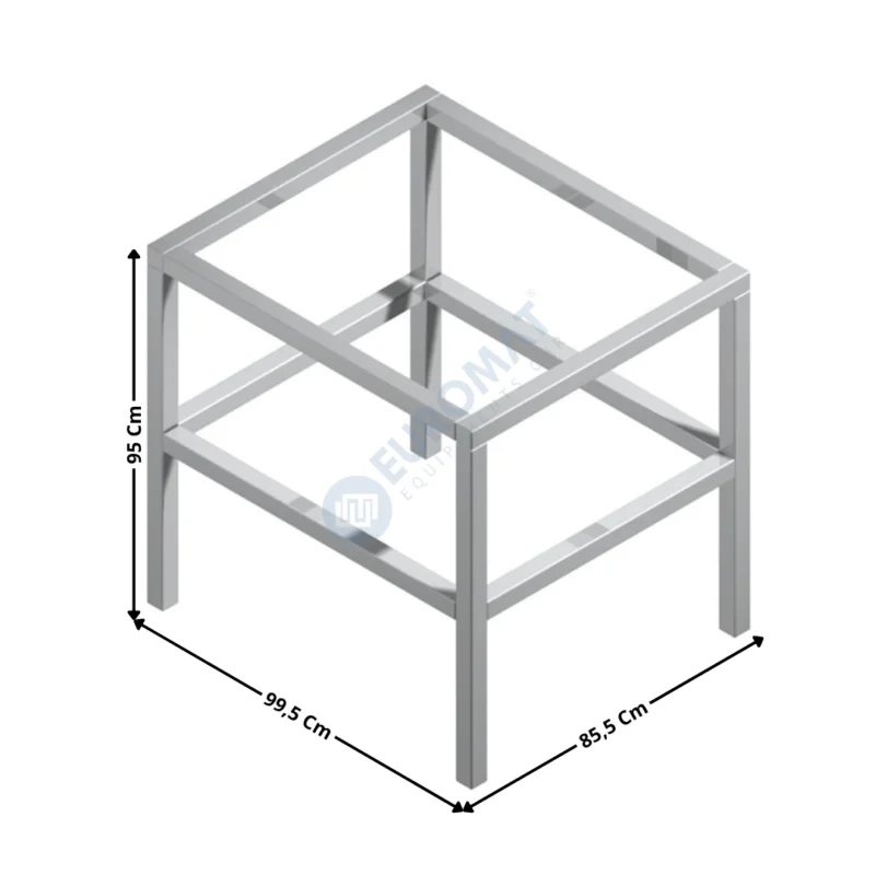 Offre Limitée Support pour Four à pizza VESUVIO 70x70 – Hauteur 95 Cm | 28010205 | SIRMAN