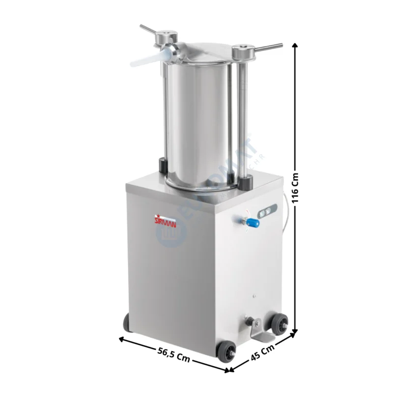 Poussoir à Saucisses Vertical 25 Litres / Mono – Modèle « IS 25 HYDRA » | 401513002 | SIRMAN Dernier Modèle