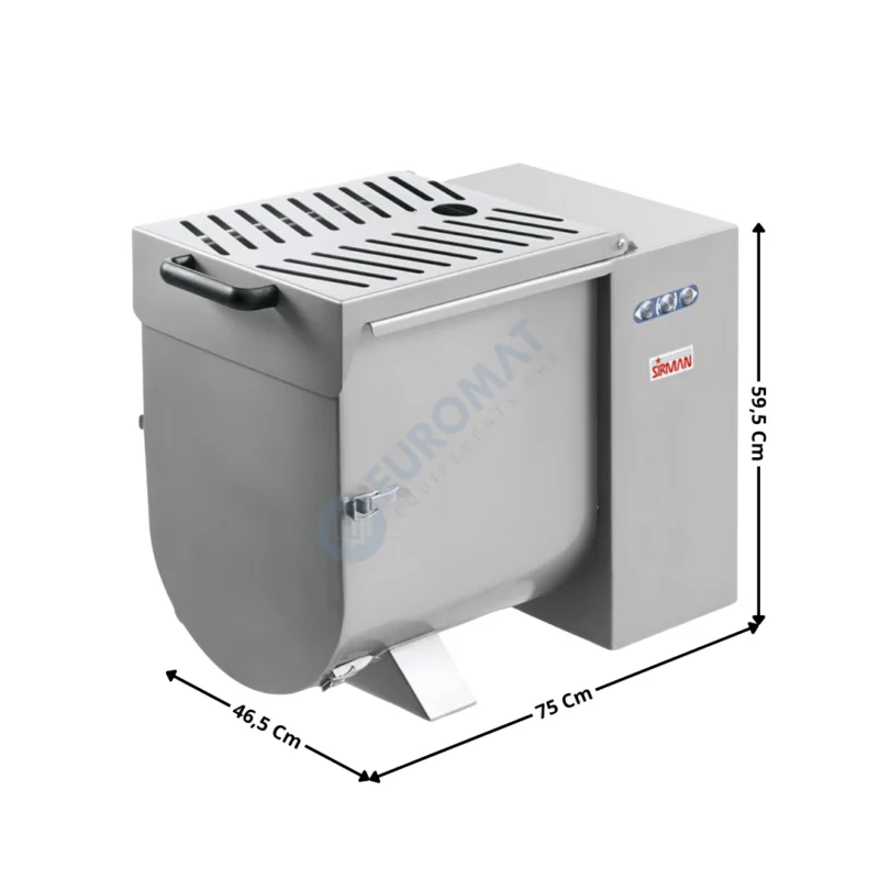 Prix Réduit Mélangeur à Viande 88 Litres / Version Mono – Modèle IP 50 M | 408036B02F | SIRMAN
