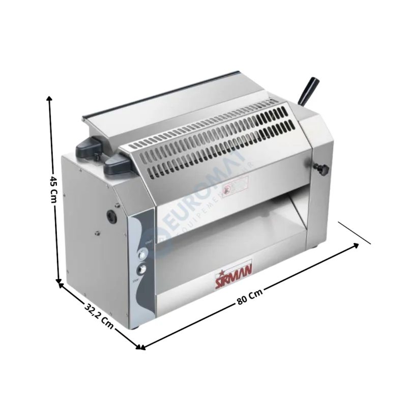 Laminoir à Pâte Fraîche « Rouleau 52 Cm » – SANSONE 42 XP | 40105052 | SIRMAN Super Prix