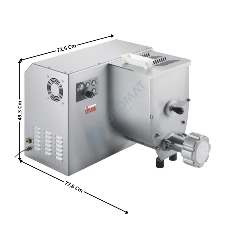 Machine à Pâtes Fraîches 9,8 KG – ORCHESTRA | 40118003 | SIRMAN Prix Cassé