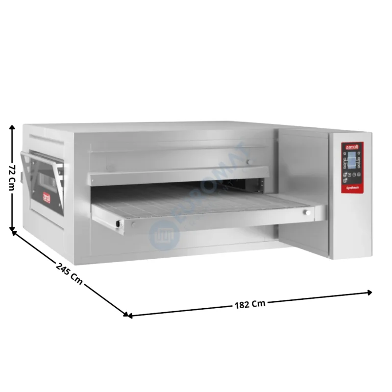 Prix Bas Four à convoyeur 100cm – Electrique – Sans Support | SYNTHESIS12100ESS | ZANOLLI