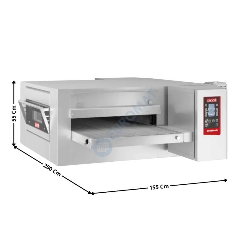Four à convoyeur 65cm – Gaz – Sans Support | SYNTHESIS1165GASSS | ZANOLLI Produit De Marque