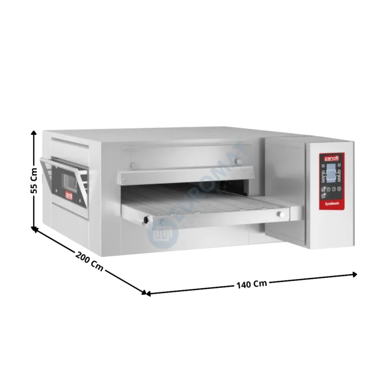 Dernier Modèle Four à convoyeur 65cm – Electrique – Sans Support | SYNTHESIS1165ESS | ZANOLLI