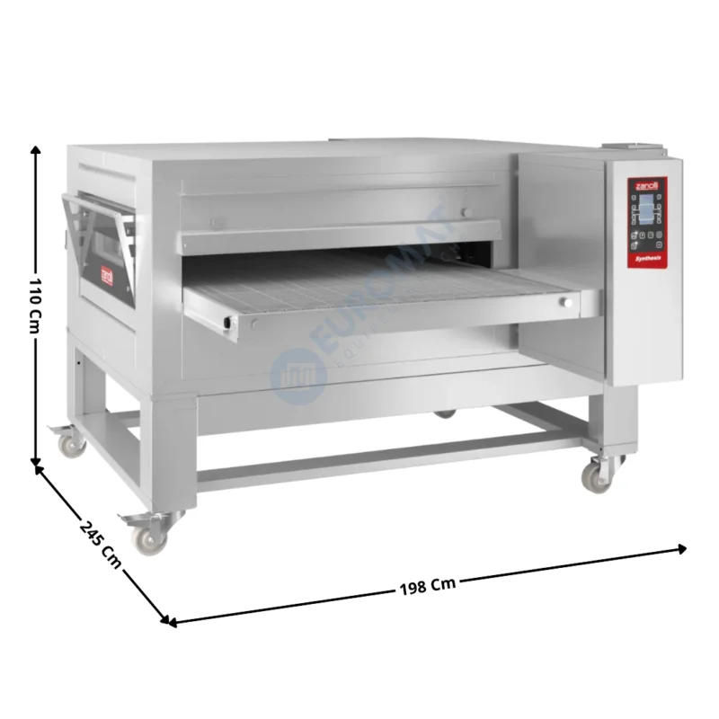 Four à convoyeur 100cm – Gaz – Avec Support | SYNTHESIS12100GAS | ZANOLLI Top Vente