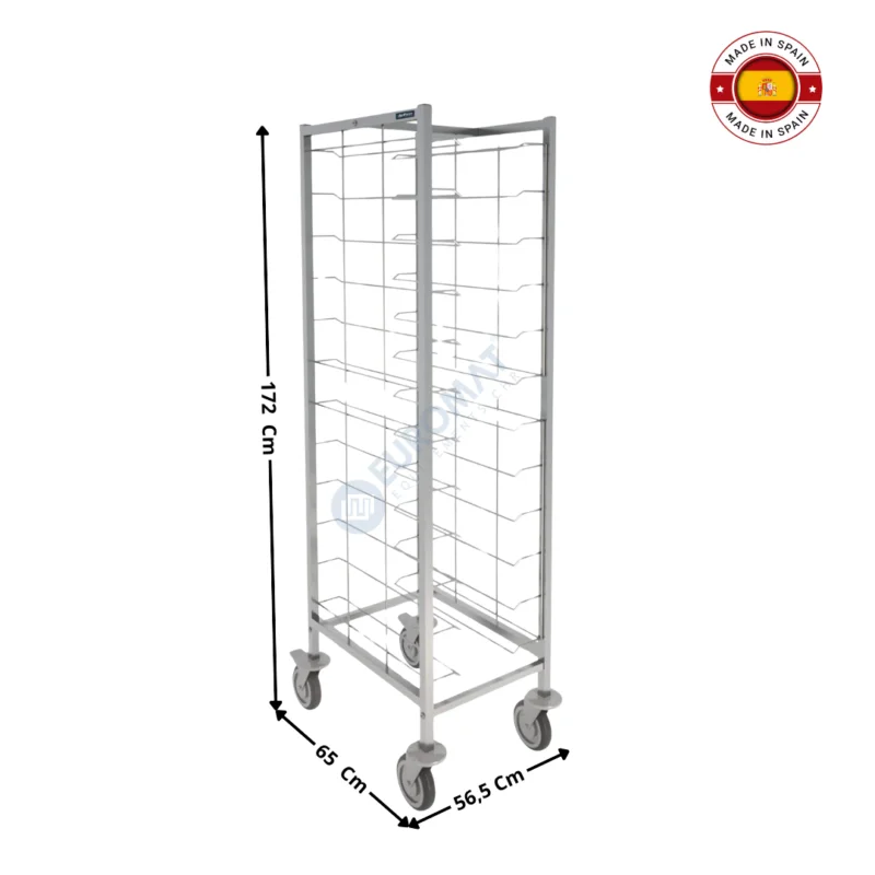 Nouvelle Collection Chariot à Plateaux pour Fast-Food / Simple – Série Premium | F0261101 | DISTFORM
