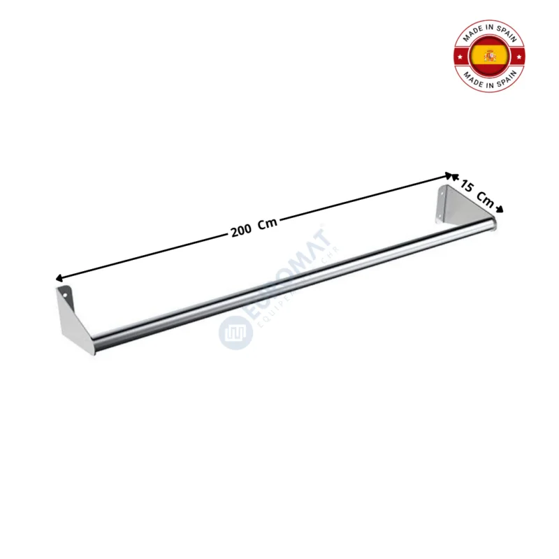 Retour Gratuit Barre Murale de Support D'Ustensiles 200Cm – Série Premium | F0210003 | DISTFORM