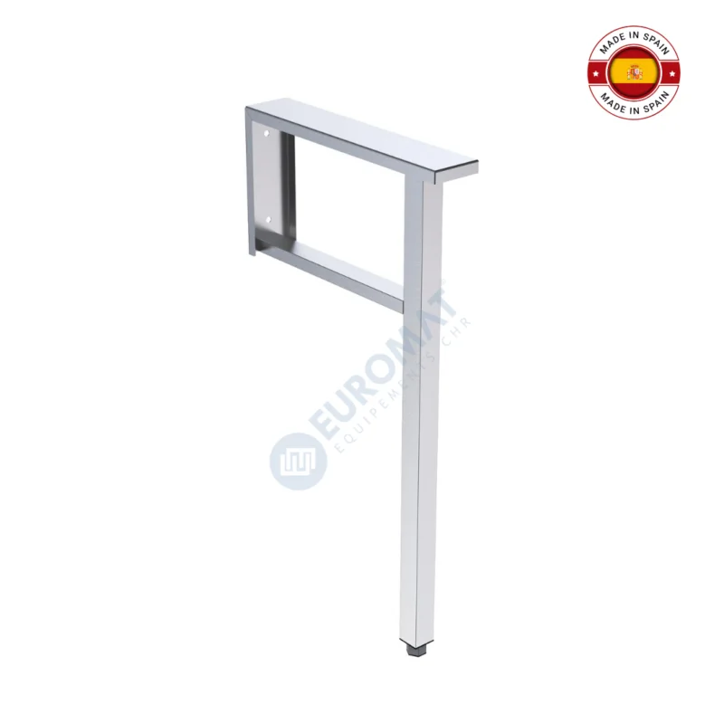 Support Murale pour plan de Travail 600 ou 700 / Avec Pied – Série Premium | F0020309 | DISTFORM Petit Prix