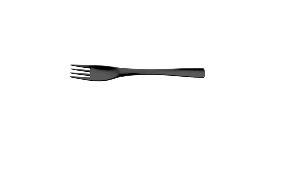 Produit De Marque Fourchette à dessert noir inox 18/10 18,6 cm Xy Black Degrenne