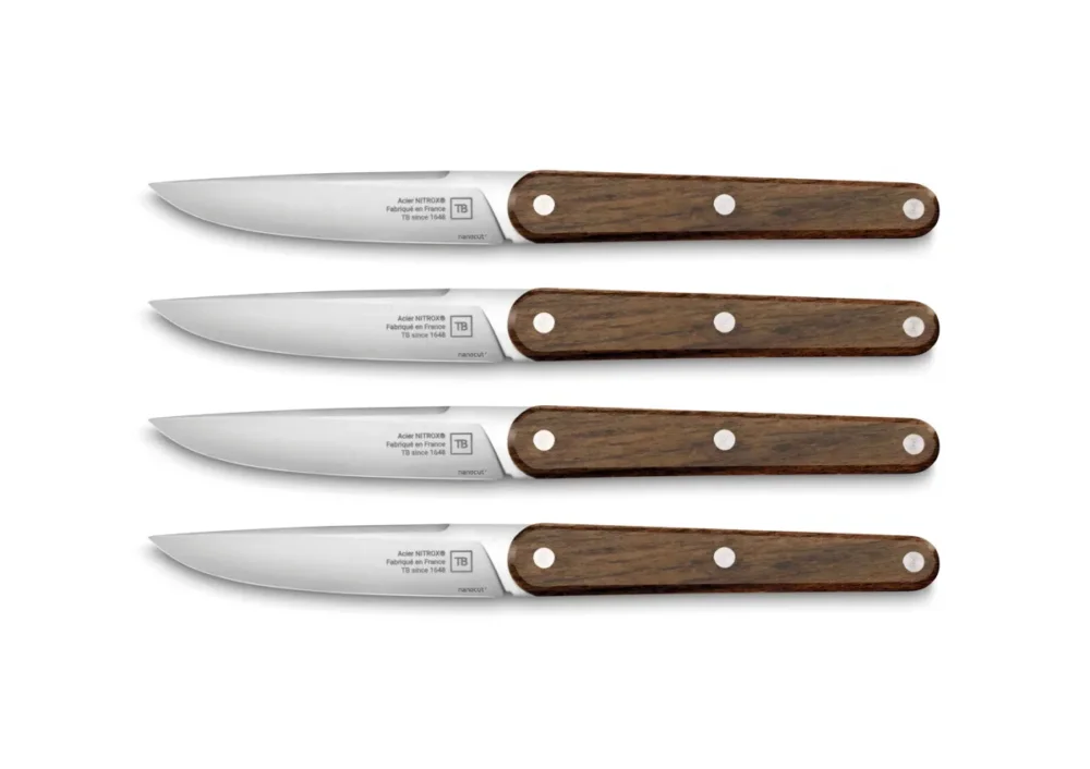 Coffret de 4 couteaux de table Naturel 22 cm Joseph Tarrerias Bonjean Offre Limitée