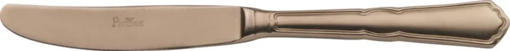 Couteau de table monobloc bronze 22,7 cm Settecento Pintinox Réduction