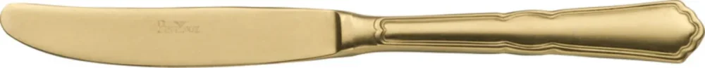 Couteau de table monobloc or 22,7 cm Settecento Pintinox Prix Réduit