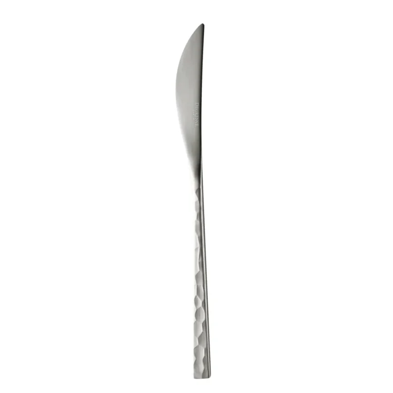 Prix Promo Couteau de table monobloc 21,5 cm Fuse Martele Degrenne