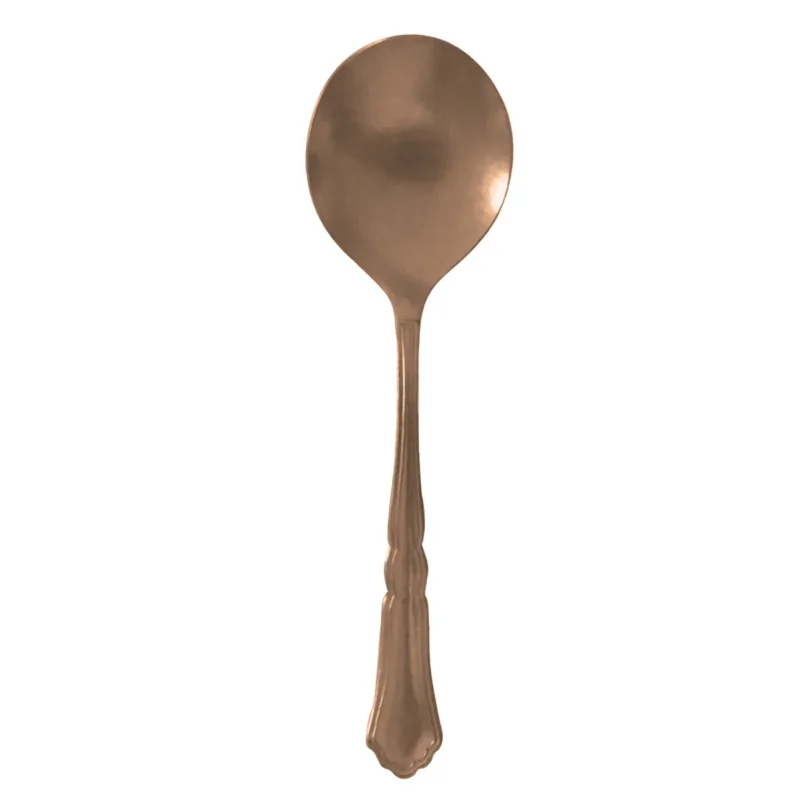 Super Prix Cuillère à soupe bronze inox 18/10 16,9 cm Settecento Pintinox