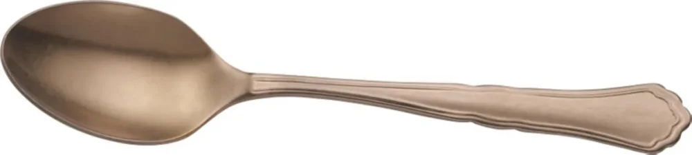 Cuillère à café bronze inox 18/10 14,6 cm Settecento Pintinox Haute Qualité
