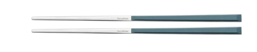 Réduction Paire de baguettes bleu clair inox 18/10 22 cm Pintinox