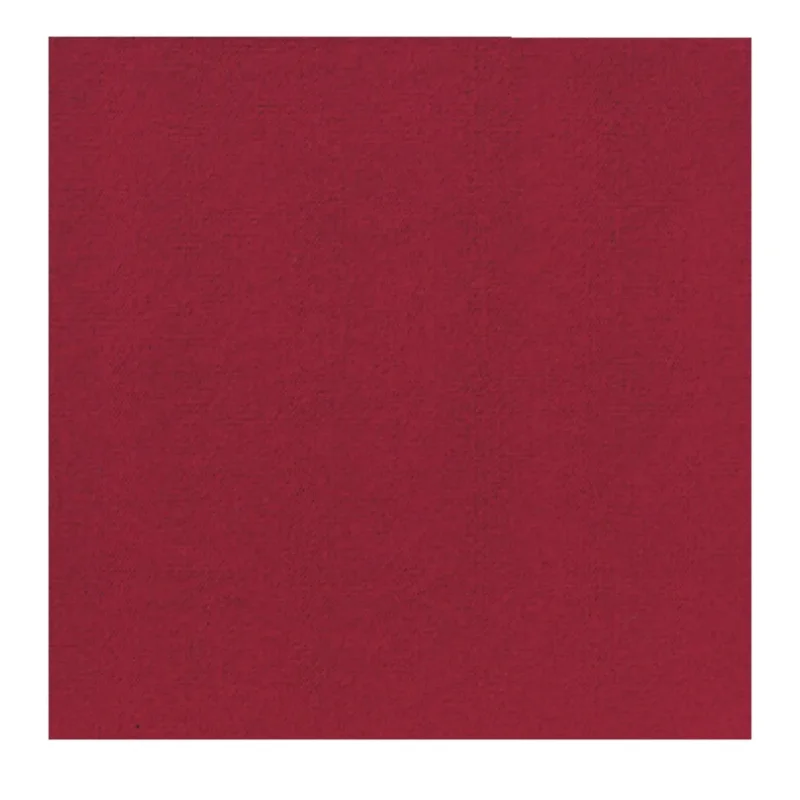 Serviette bordeaux non tissé 40x40 cm Bio Dunisoft Duni (60 pièces) Offre Du Jour