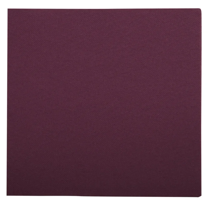 Bon Marché Serviette aubergine ouate de cellulose 38x38 cm Lisah Pro.mundi (50 pièces)