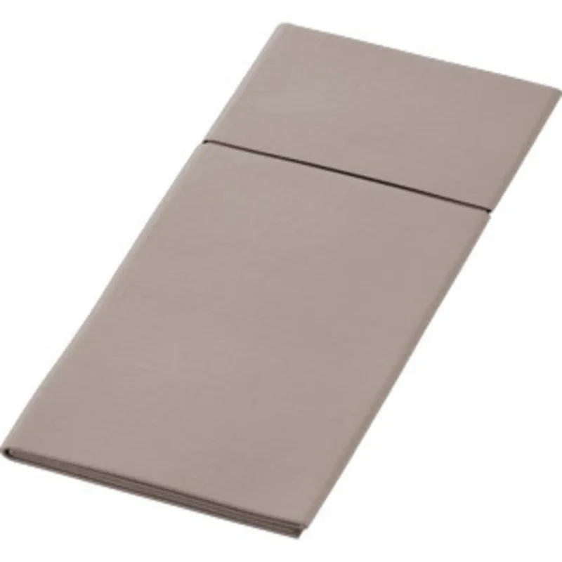 Pochette grège non tissé 40x33 cm Duniletto Duni (65 pièces) Populaire