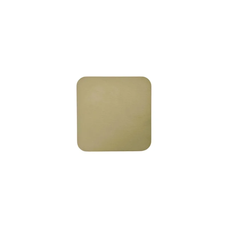 Usine Directe Sous verre carré vert tilleul PVC 11x11 cm Sonolys