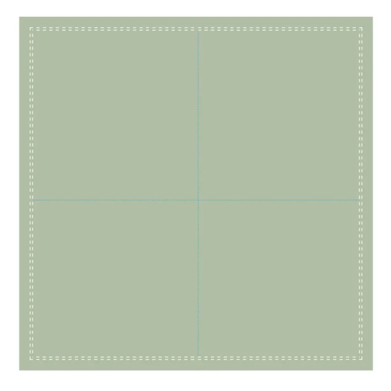 Serviette cocktail carré laurier coton 20x20 cm Oxstal Earth Essentials (1000 pièces) Expédié Aujourd’hui