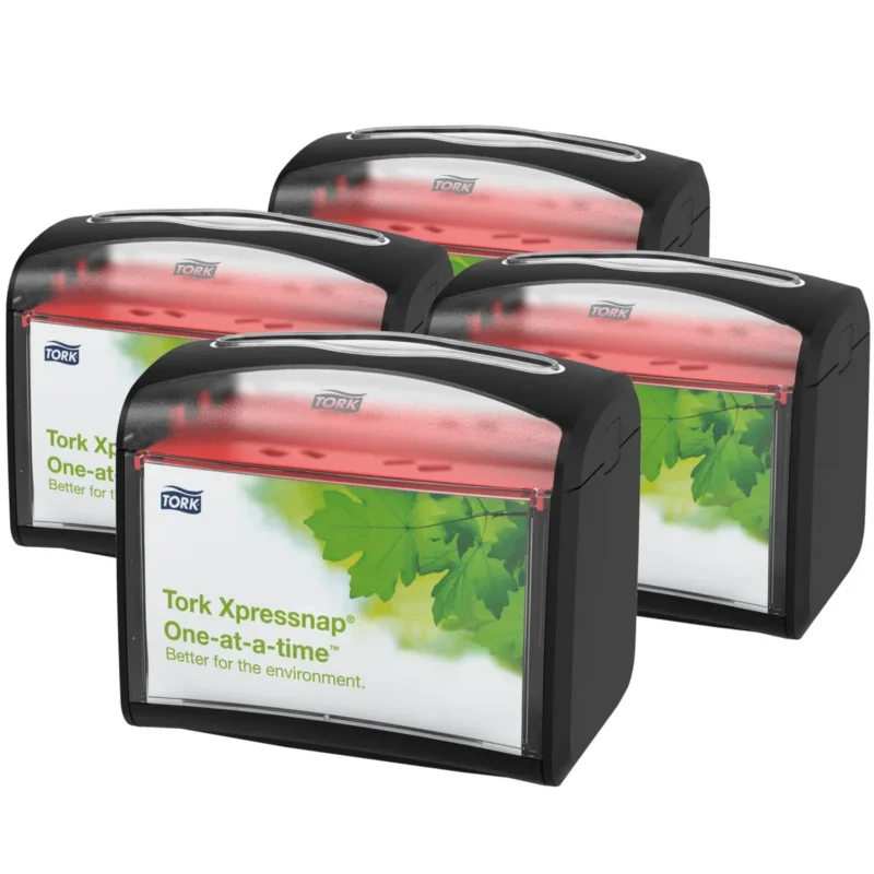 Distributeur de serviettes noir Tork Jusqu’à Épuisement Des Stocks