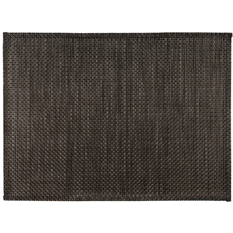 Prix Choc Set de table plastique rectangulaire noir 45x33 cm Aps