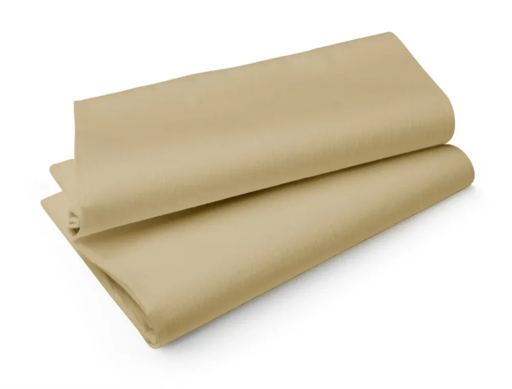 Achetez Aujourd’hui Nappe beige non tissé 84x84 cm Evolin Duni (14 pièces)
