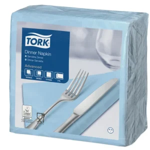 Offre Du Jour Serviette bleu ouate de cellulose 39x39 cm Tork (150 pièces)