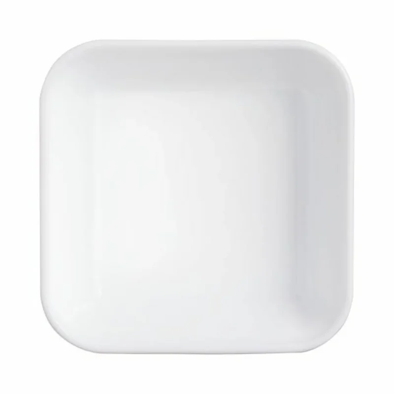 Ravier carré blanc verre opal 11 cm Restaurant Arcoroc Produit De Marque