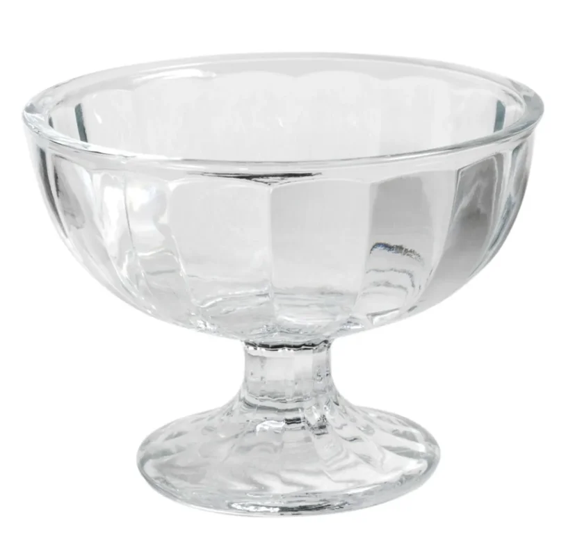 Super Prix Coupe à dessert rond transparent verre Ø 10,3 cm Cyclade Pro.mundi
