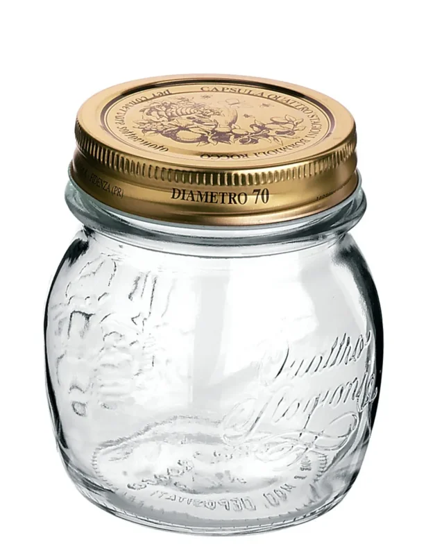 Bocal avec couvercle hermétique verre 25 cl Quattro Stagioni Bormioli Rocco Quantité Limitée