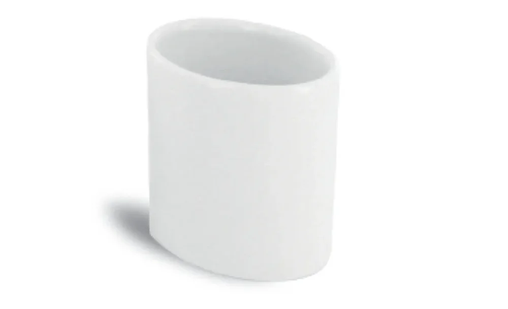 Pot à sauce rond blanc porcelaine 6,5 cm Elypse Pro.mundi Dernier Modèle