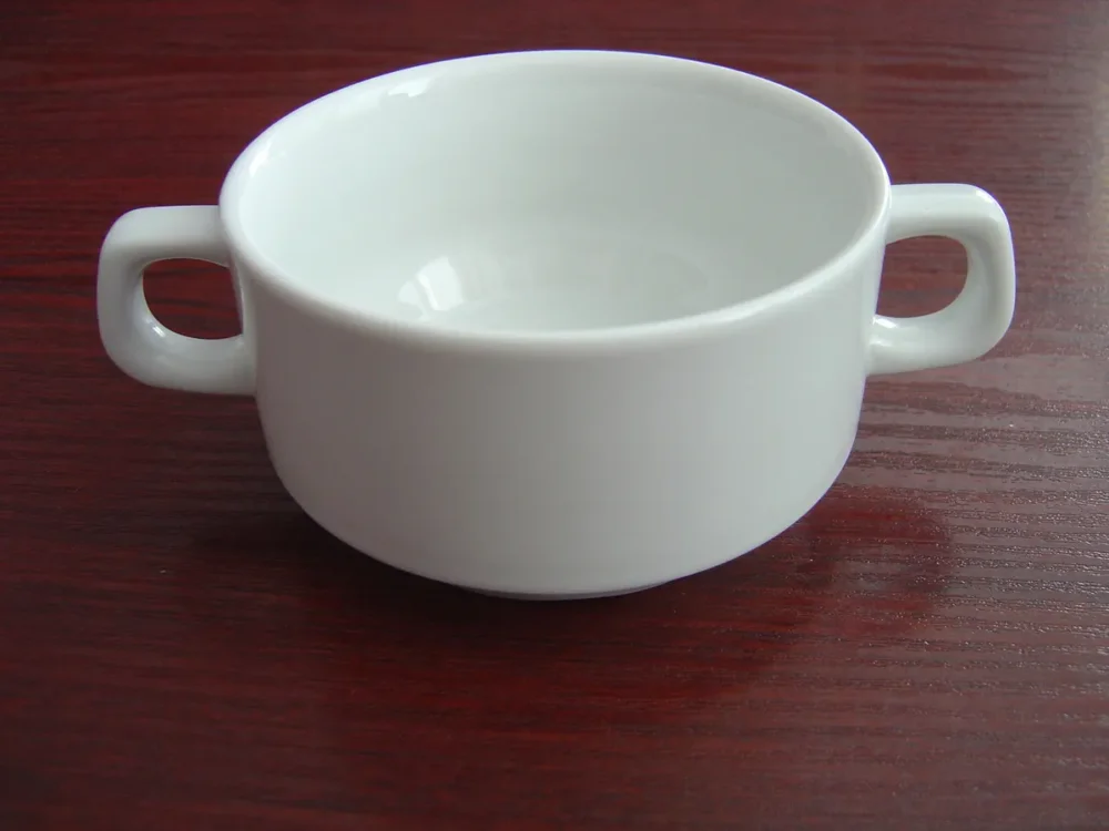 Prix Choc Tasse à bouillon rond blanc porcelaine 32 cl Ø 10,5 cm K Pro.mundi
