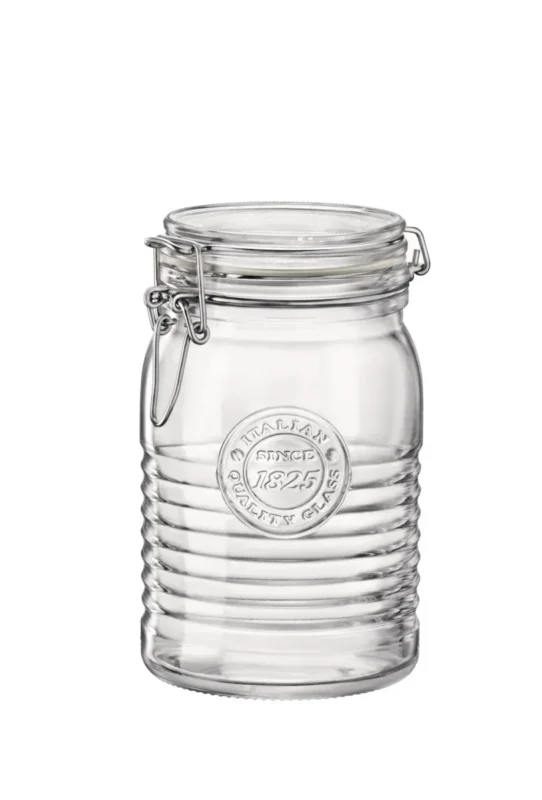 Offre Du Jour Bocal avec couvercle hermétique transparent verre Ø 10,8 cm Officina 1825 Bormioli Rocco