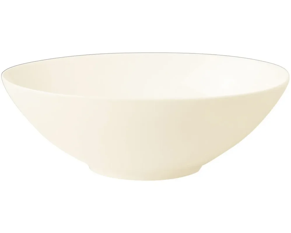 Vente Flash Saladier ovale ivoire porcelaine vitrifiée 27 cm Fine Dine Rak