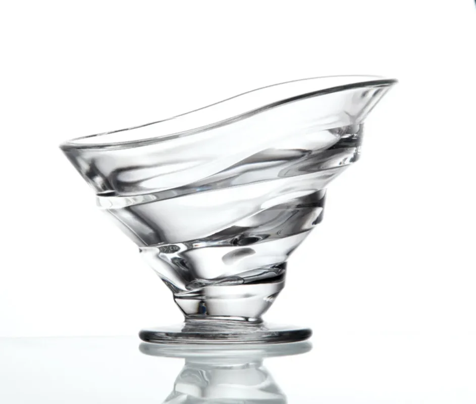 Meilleure Vente Coupe à dessert rond transparent verre pressé Ø 14 cm Circee La Rochere