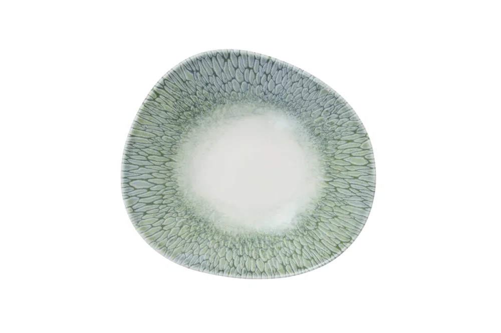Soldes Bowl vert porcelaine Ø 25 cm Butterfly Dudson
