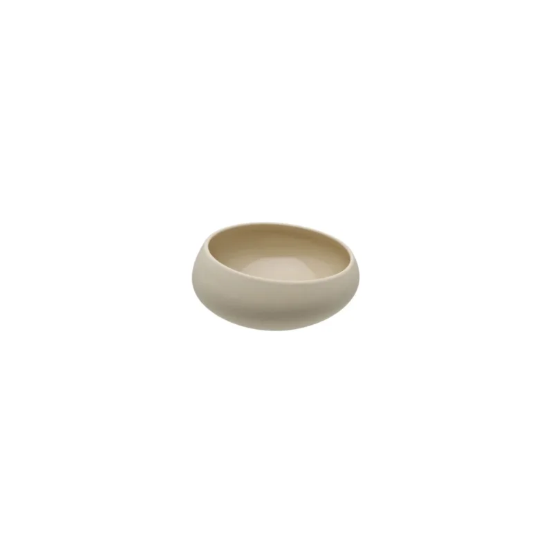 Bol rond beige grès émaillé Ø 12 cm Bahia Degrenne Prix Promo