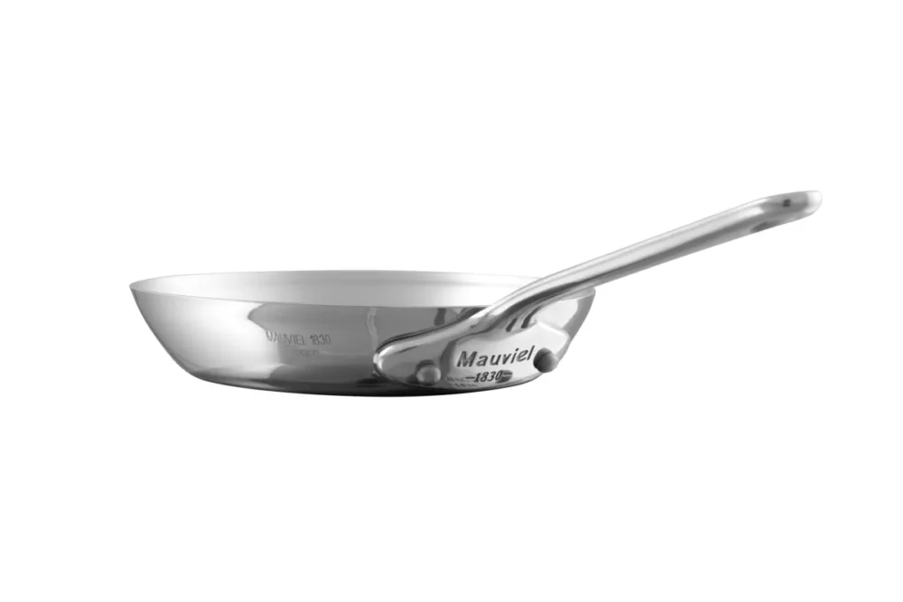 Mini poêle rond inox Ø 12 cm 2,5 cm 0,26 L M'minis Mauviel Usine Directe