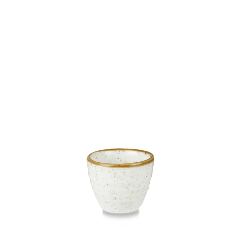 Pot à sauce rond barley white porcelaine vitrifiée Ø 5 cm Stonecast Barley Churchill Pas Cher