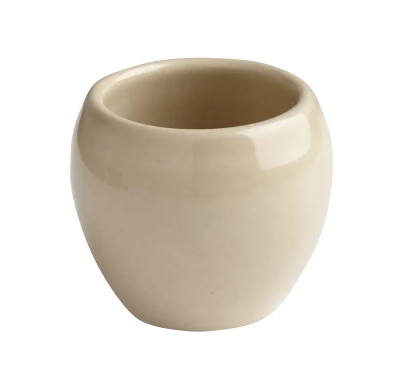 Pot à escargot rond beige grès émaillé Ø 3,5 cm Pro.mundi Promotion