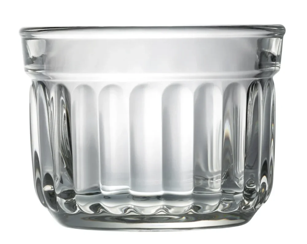 Verrine transparent verre pressé Ø 7 cm Delice La Rochere Remise